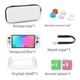 thumbnail image 1 of New Switch OLED Host Storage Bag Tempered Glass Protection Shell Set Chinese Style Polyurethane Material from Mainland China, 1 of 14