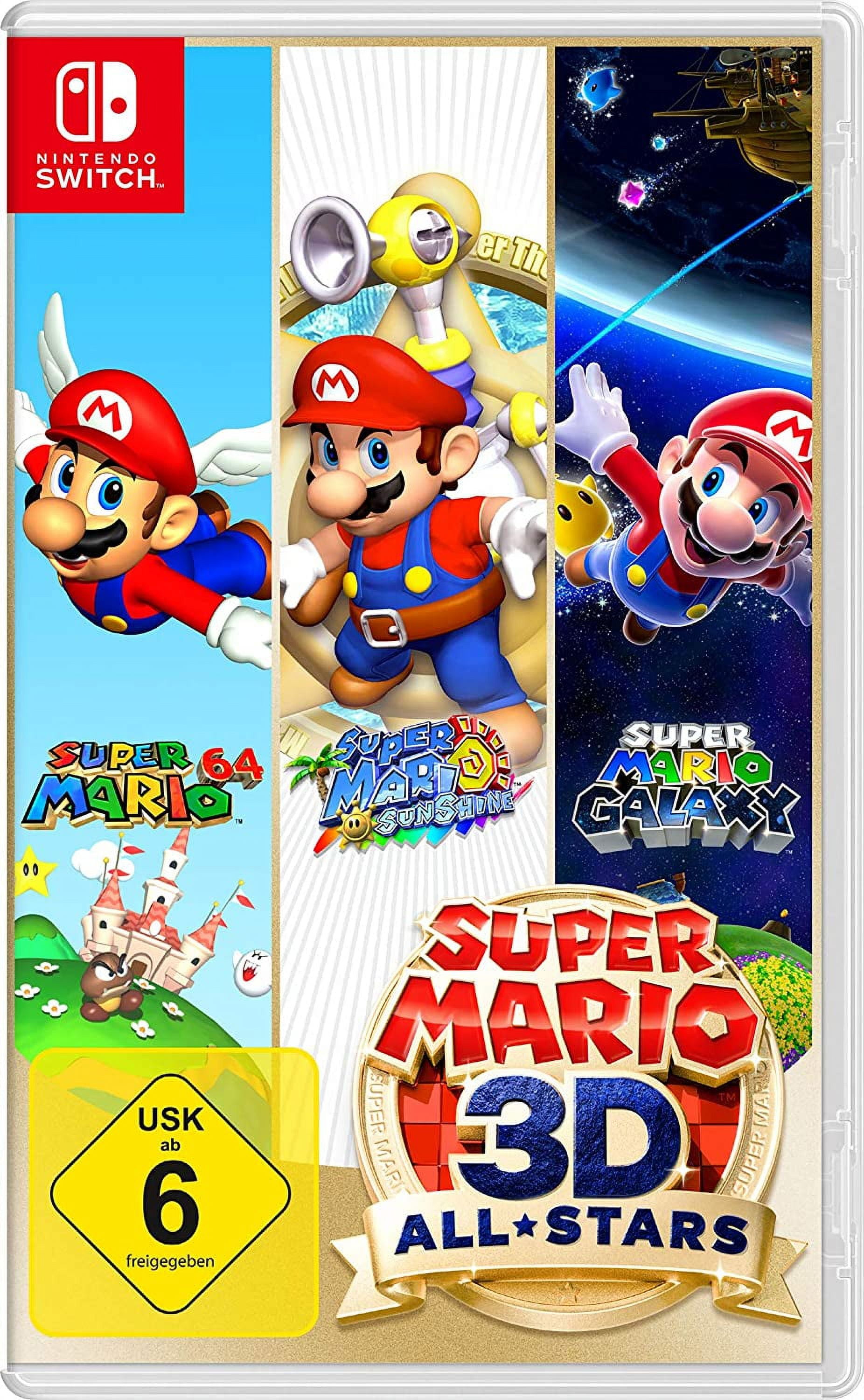 karton Armstrong timer New Switch Super Mario 3D All-Stars - Walmart.com