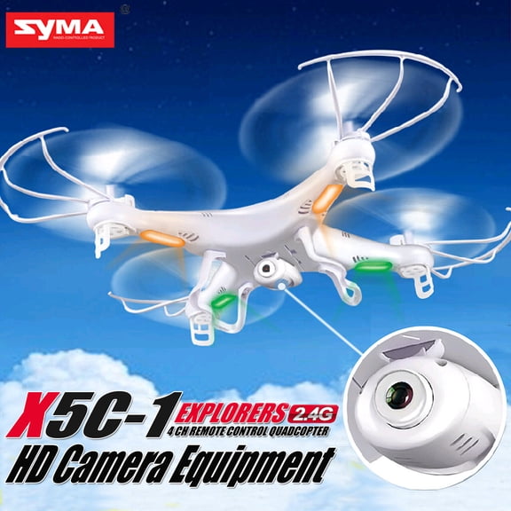New Syma X5C-1 Explorers 2.4Ghz 4CH 6-Axis Gyro RC Quadcopter Drone