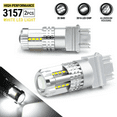 thumbnail image 1 of New Syneticusa 3157 LED 6000k White Daytime Running Backup Reverse Light Bulbs, 1 of 6