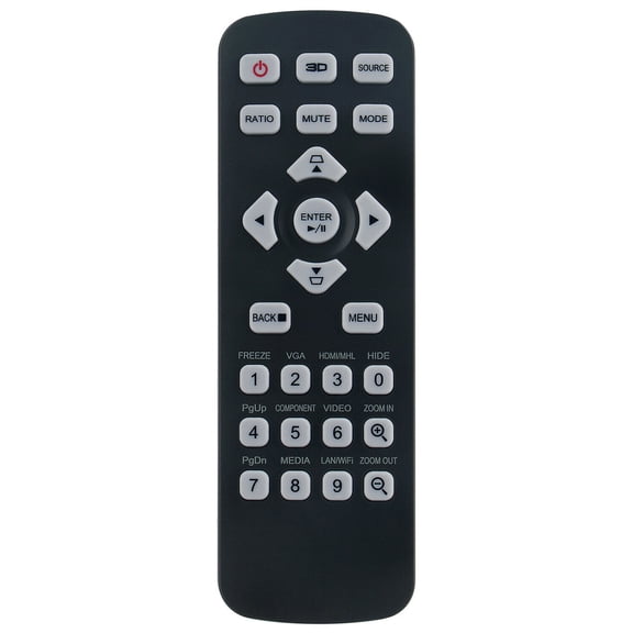 New T-2501 Remote for Acer DLP Projector P1150 AS329 M306 PE-S45 ASV1712 PR120
