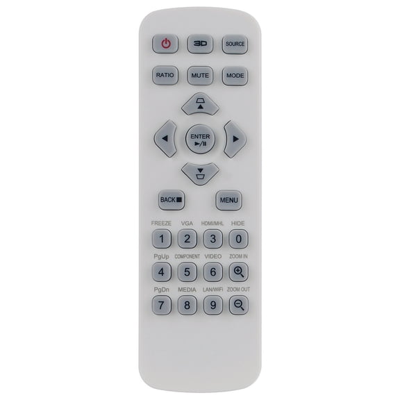 New T-2502 Remote for Acer DLP Projector P1350Wl X1123H D800D V50S EV-S80H AS540