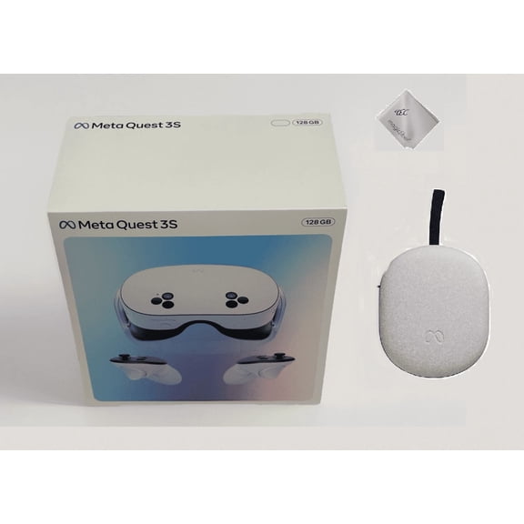 New TEC Meta Quest 3S VR Bundle – 128GB All-in-One Headset with Protective Carry Case