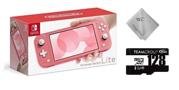 Nintendo Switch Lite ピンク 64GB 擦れ合っ microSDカード