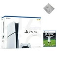 thumbnail image 1 of New TEC PlayStation_5 Console (Slim) Disc Edition with EA Sports FC 25 Bundle | 4K UHD, 1TB SSD, DualSense Wireless Controller, 1 of 6