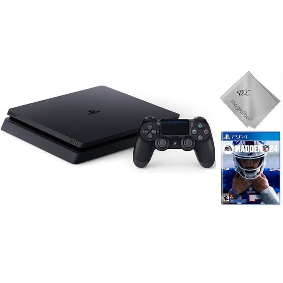 New TEC Sony PlayStation 4(PS4) 1TB Slim Gaming Console  with Madden NFL 24 Bundle