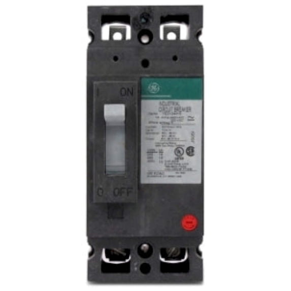 New THED124100 General Electric THED124100 2 Pole Circuit Breaker