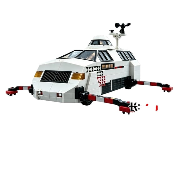 New TIV3 Vehicle Collectible Model with Rolling Wheels & Deployable Parts, Tornado Research Storm Chaser Display Car for Collection & Gifting