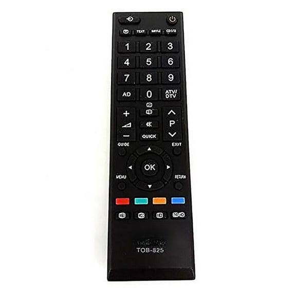 New TOB-825 For Toshiba LCD TV Remote Control CT-90325 CT-90302 CT-90275 CT-9665