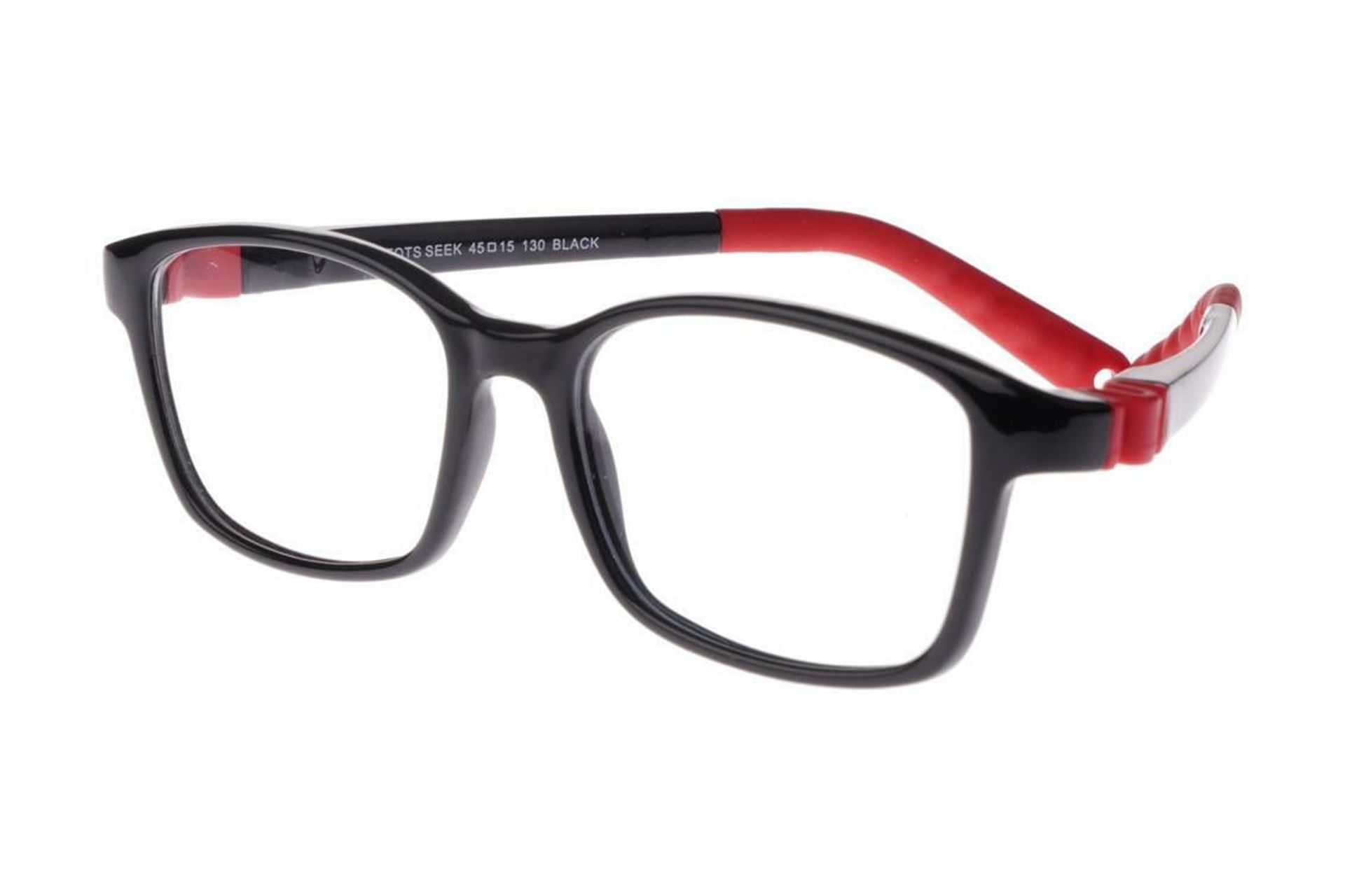 New TOTS Black & Red SEEK Eyeglasses for KIDS 45/15/130 with  display picture 3