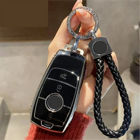 New TPU Car Remote Key Case Cover Shell For Mercedes Benz C S Class W206 W223 S350 C260 C300 S400 S450 S500 Keychain Accessories