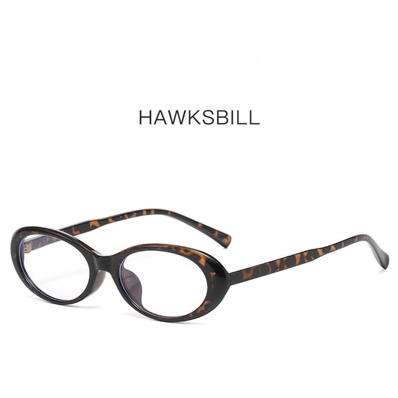 New TR90 Korean-style cat-eye glasses frame for women, retro oval frame, can be fitted with prescription lenses, anti-blue light glasses, fashionable and versatile