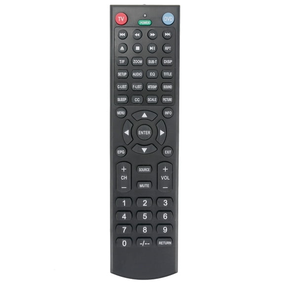 New TV DVD Combo Remote Control for Jensen JE2815 JE4015 JE5015 JE3215 JTV2815DC