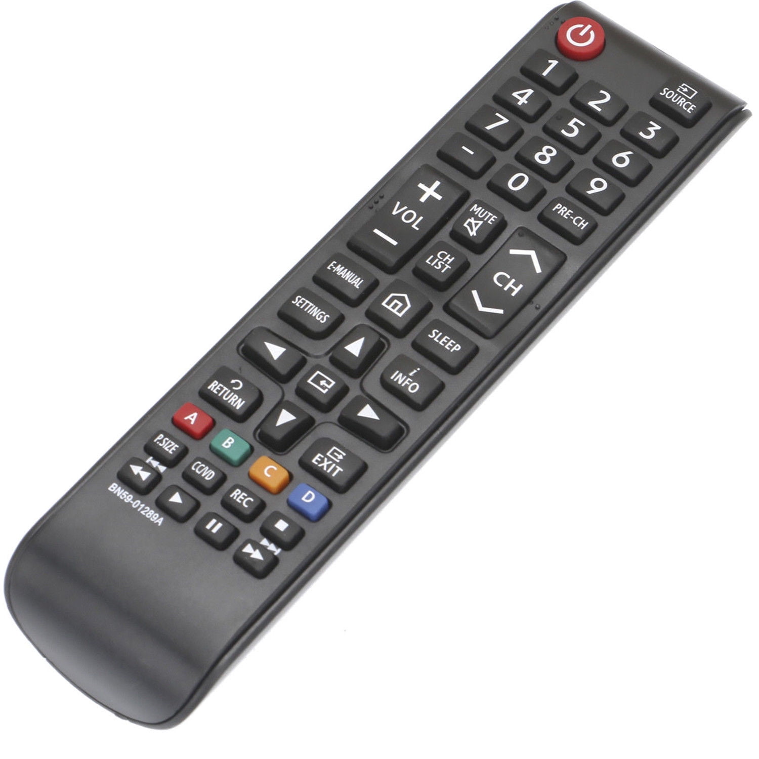 Giftig Lada Landbrug New TV Remote Control BN59-01289A BN5901289A Replace for Samsung Smart LED  TV UN55MU6290F UN55MU6290FXZA UN65MU6070F UN40MU6290 - Walmart.com