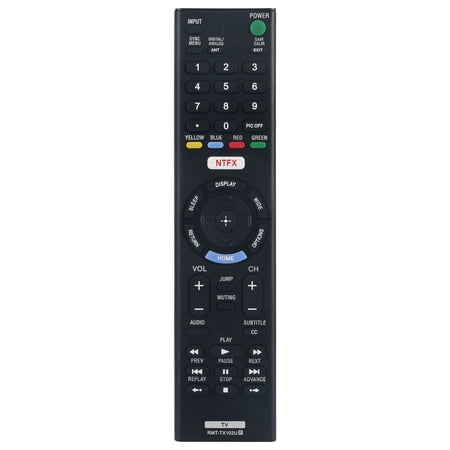 New TV Remote Control RMT-TX102U RMTTX102U Replacement for Sony Smart LED LCD HDTV TV KDL-32R500C KDL-40R530C KDL-48R510C