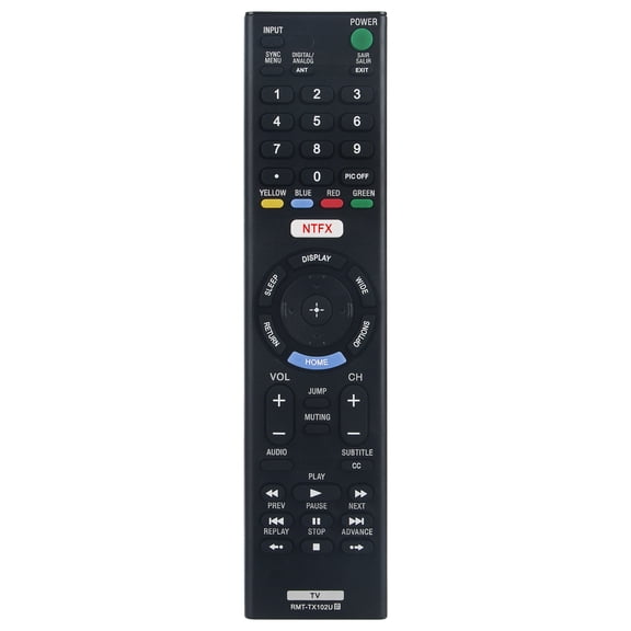 New TV Remote Control RMT-TX102U RMTTX102U Replacement for Sony Smart LED LCD HDTV TV KDL-32R500C KDL-40R530C KDL-48R510C