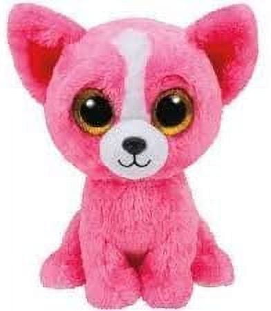 Chewy Vuiton Pink Ombre Bone Plush Dog Toy - Hala's Paws