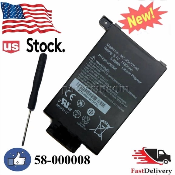 New Tablet Battery 58-000008 For Amazon Kindle Paperwhite 1St Gen Ey21