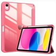 thumbnail image 1 of New Tablet Case for Ipad (A16) 11Inch 2025 10Th Generation 10.9Inch Clear Back TPU Shockproof Protector Cover with Pencil Holder, 1 of 7