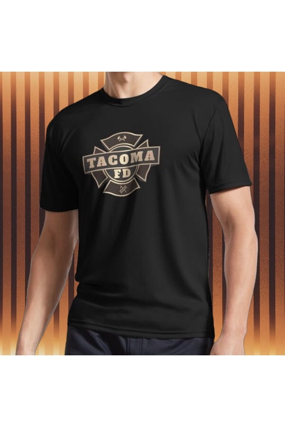 New Tacoma FD Logo Active T-Shirt Unisex Funny American Usa Size S-5XL