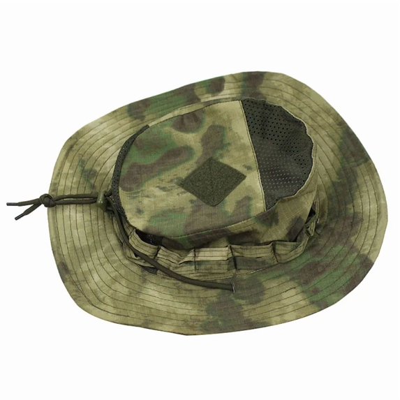 New Tactical Boonie Hat Cap Hunting Hiking Camping Camo Sunproof Hats Mens Headwear Outdoor Sports Fishing Hiking Hat (A-TACS,suit 58-61cm)
