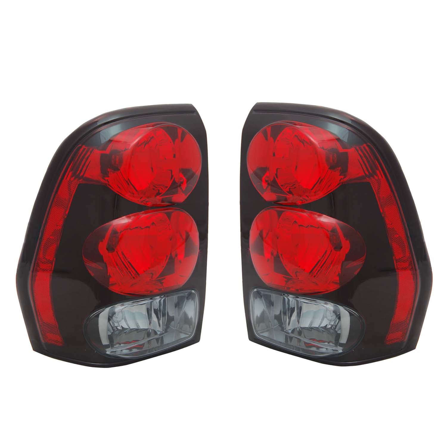 New Tail Light Pair Fits Chevrolet Trailblazer 2002-2009 Gm2800150 Gm2801150