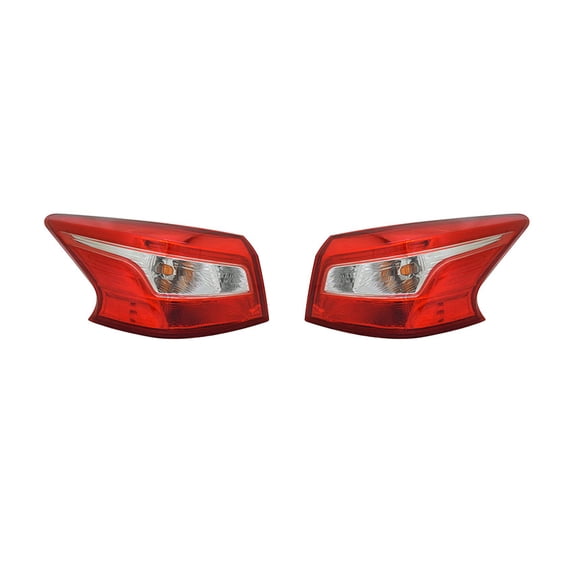 New Tail Light Pair Fits Nissan Sentra 1.6L 2016 2017 2018 Ni2805108 26555-3Yu0A
