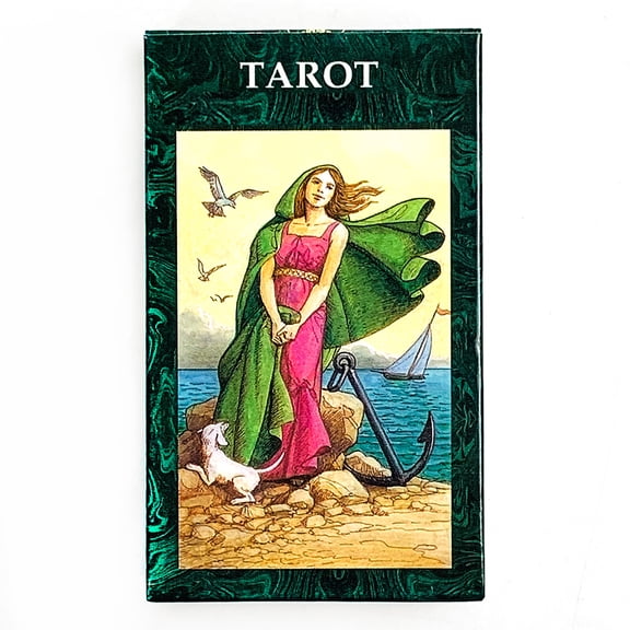 New Tarot Deck English Version Prediction Divination Board Playing Games Party Entertainment Game Cards, New Year Gifts