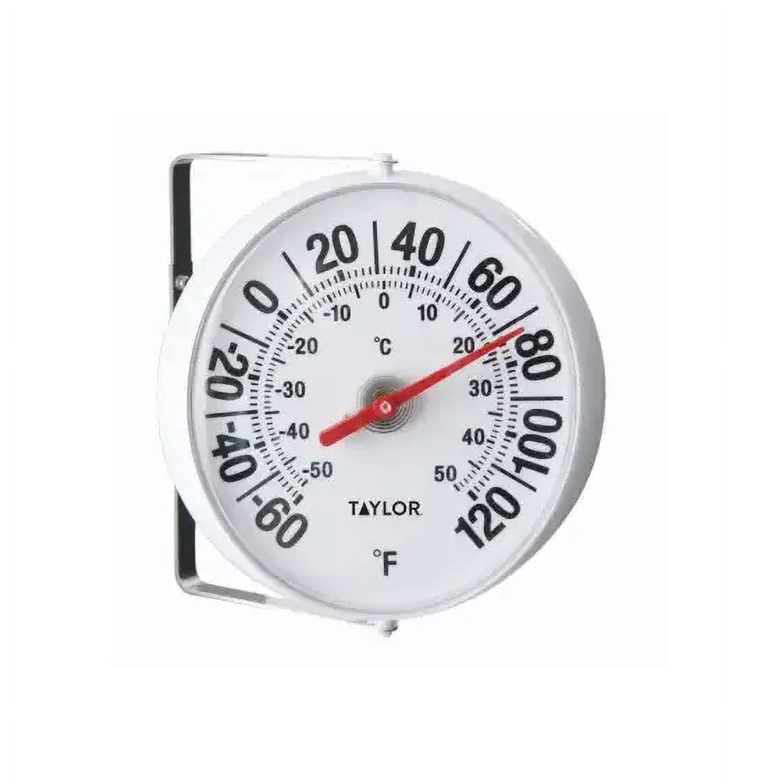 Acurite 4 In. Dia. Metal Dial Indoor & Outdoor Thermometer