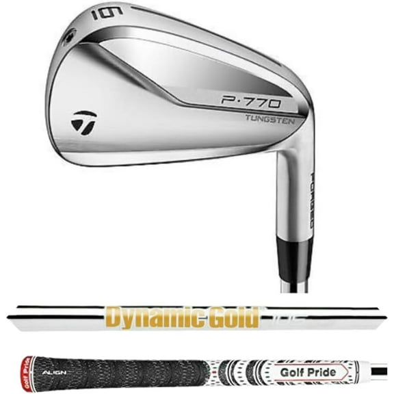 New Taylormade P770#5 Iron, Dynamic Gold VSS 105 Regular Flex Shaft