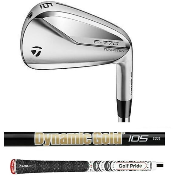 New Taylormade P770#7 Iron, Dynamic Gold 105 Onyx Stiff Flex Shaft