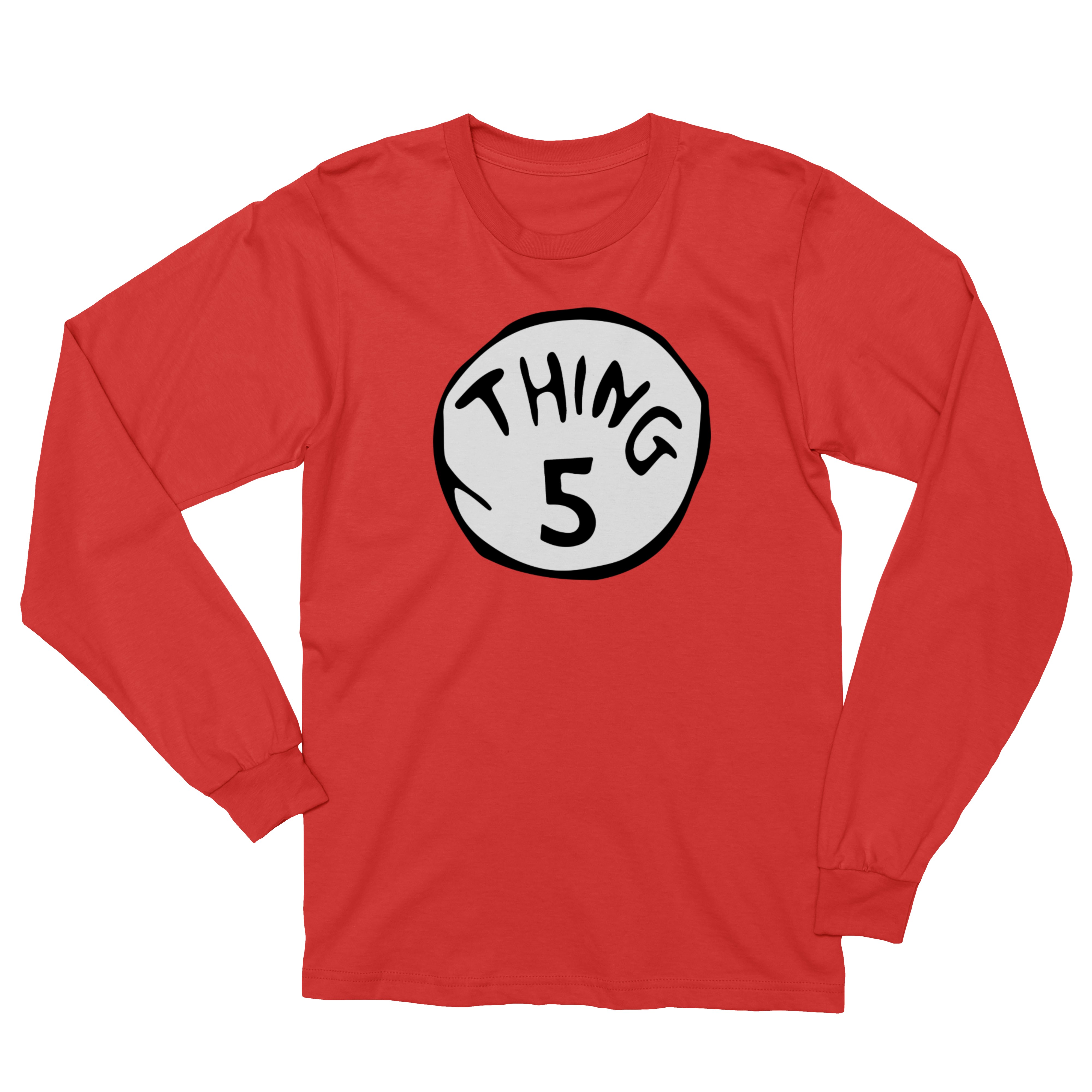 New Teacher Dr 1,2,3,4,5,6 Fun Group Shirts Unisex RED Long Sleeve T ...