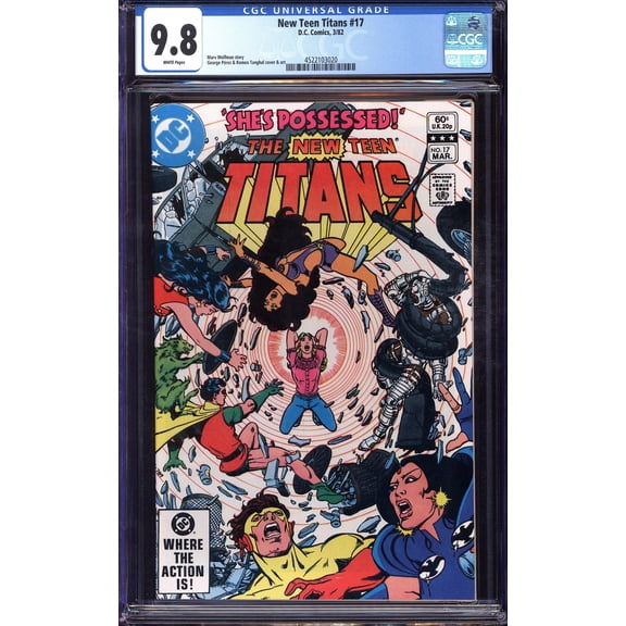 New Teen Titans #17 - CGC 9.8 Comic Book