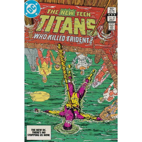 New Teen Titans, The (1st Series) #33 VF ; DC Comic Book
