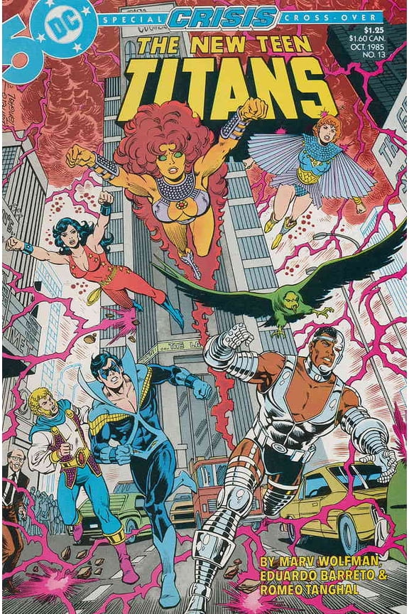 New Teen Titans, The (2nd Series) #13 VF ; DC Comic Book