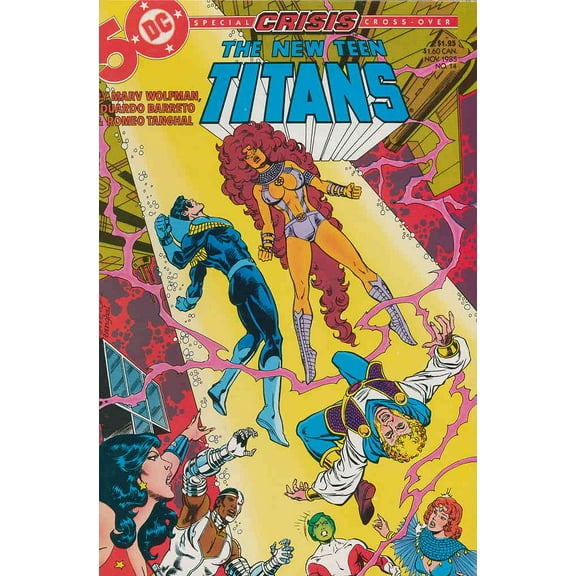 New Teen Titans, The (2nd Series) #14 VF ; DC Comic Book