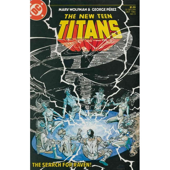 New Teen Titans, The (2nd Series) #2 VF ; DC Comic Book