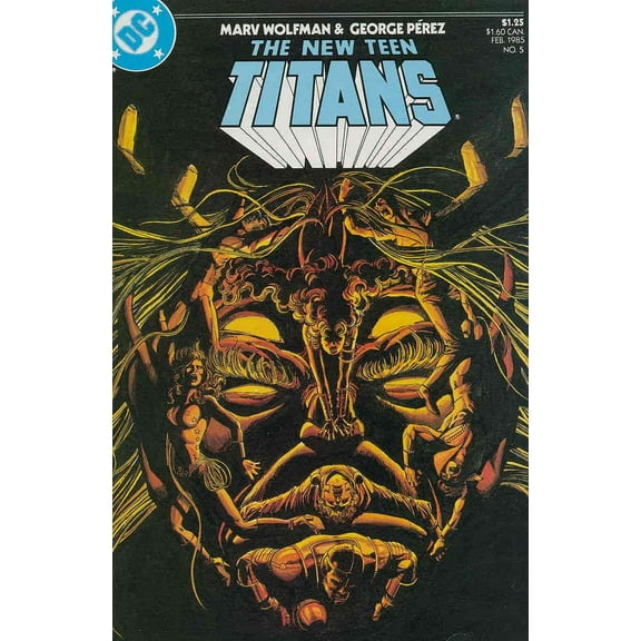 New Teen Titans, The (2nd Series) #5 VF ; DC Comic Book
