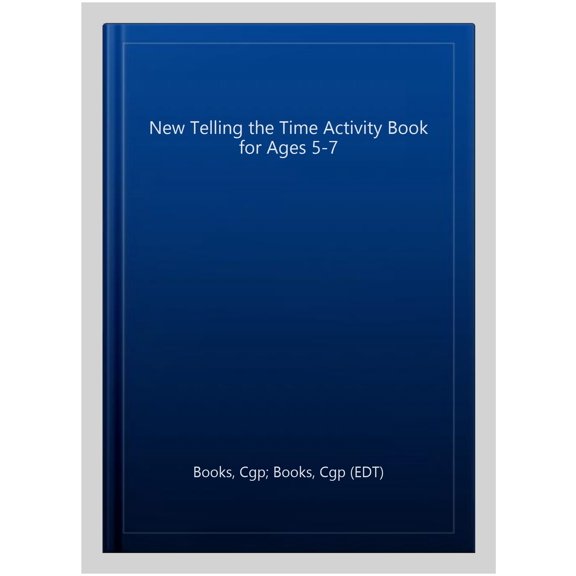 Pre-Owned New Telling The Time Activity Book For Ages 5-7