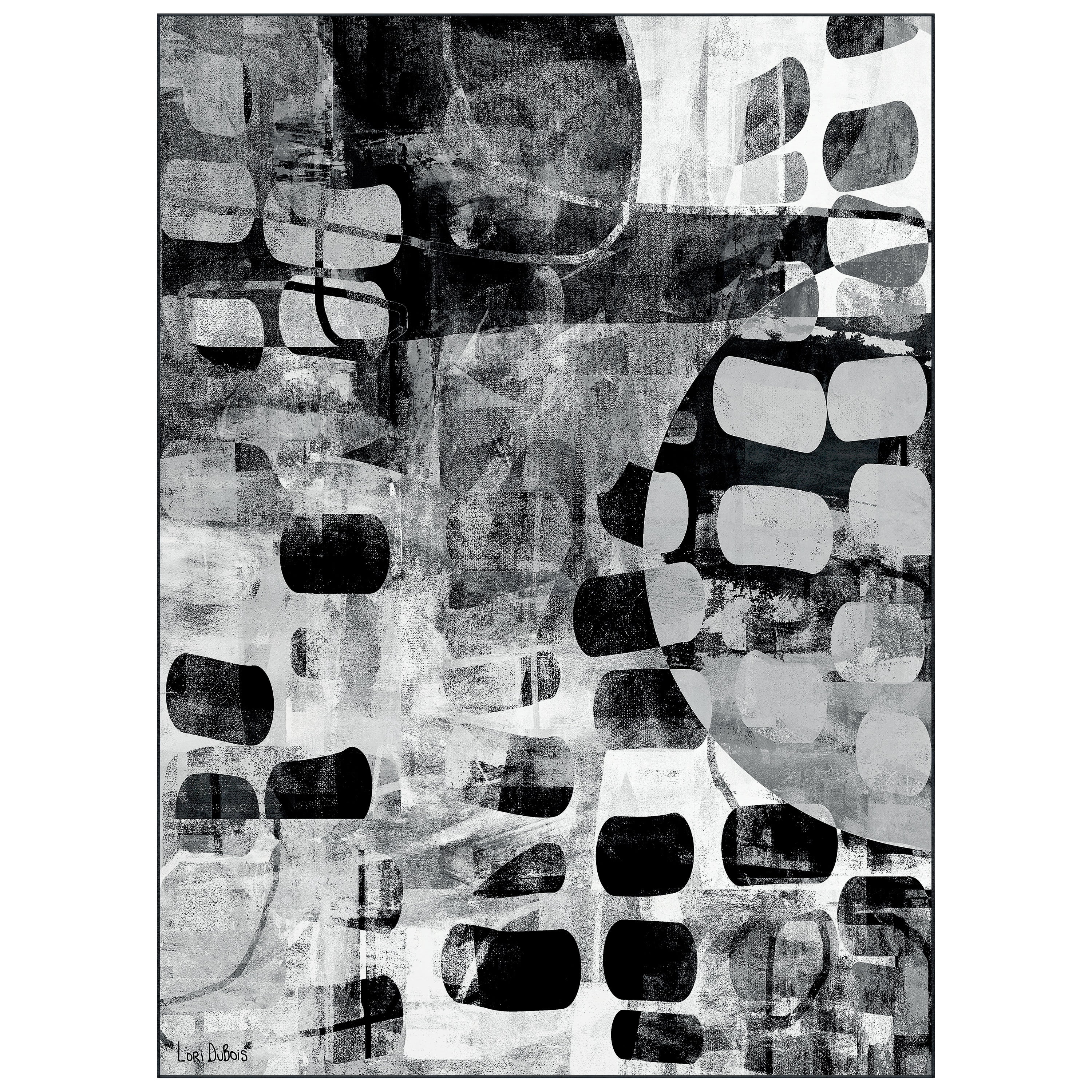 Nt Rugs New Territory II Washable Geometric Art Area Rug size 8'x10', Power ...