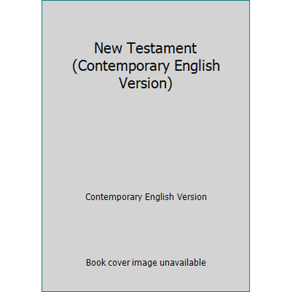 Pre-Owned New Testament (Contemporary English Version) (Paperback) 1585165336 9781585165339