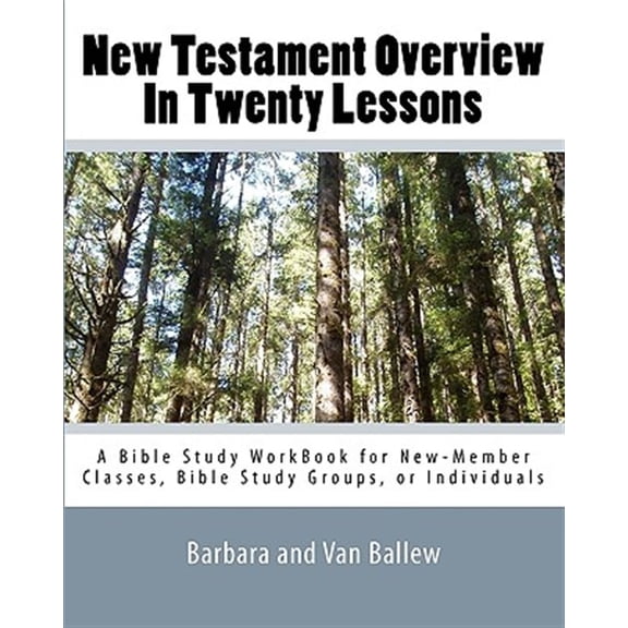 New Testament Overview in Twenty Lessons : A Bible Study Workbook for New-member Classes, Bible Study Groups, or Individuals