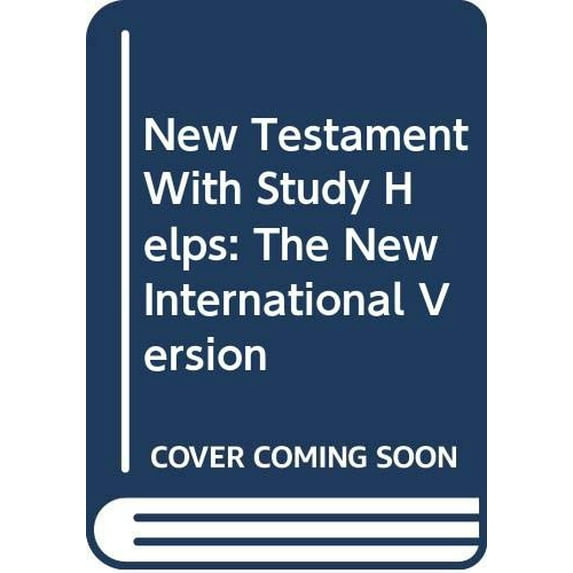 Pre-Owned New Testament with Study Helps: The New International Version, Today's Lifestyle Ed. (Paperback) 0310920558 9780310920557