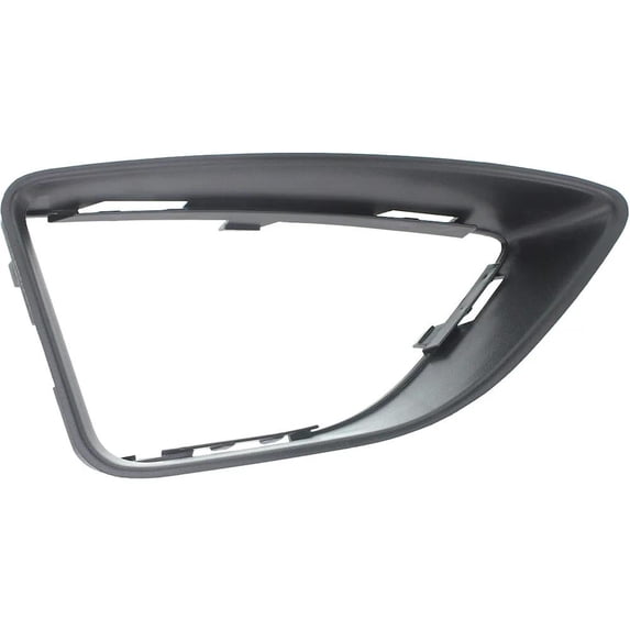 New Textured Black Fog Light Trim Compatible With Ford Fusion SE Fusion S 2010-2012 By FO1039121 AE5Z17E810EA