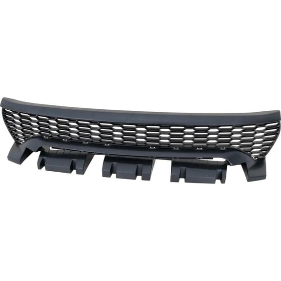 New Textured Black Grille Assembly Compatible With Dodge Charger SRT Hellcat Widebody 8 Cyl 6.2L Charger Enforcer 8 Cyl 5.7L 2020-2023 By CH1036176 68422116AC