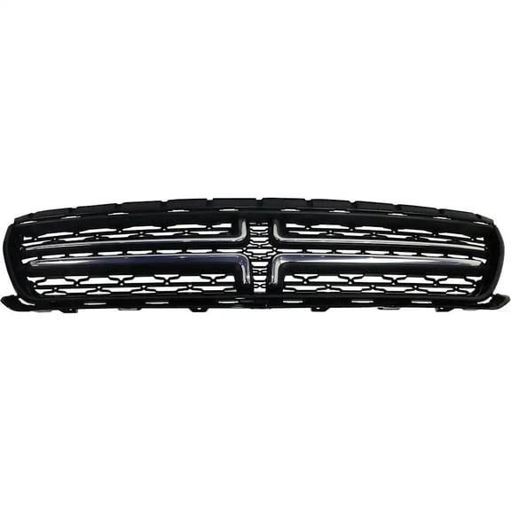 New Textured Nickel Grille Assembly Compatible With Dodge Charger R/T 392 8 Cyl 6.4L Charger Scat Pack 392 8 Cyl 6.4L Charger Enforcer 8 Cyl 5.7L 2015-2023 By CH1200391 5PP34SZ7AB