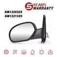 thumbnail image 1 of New Textured Side View Mirrors Power Heated For 2007-13 Chevy GMC, 1 of 9