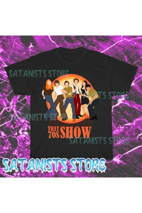 New That 70's Tv Show Men's Black T-shirt Funny Size S to 5XL