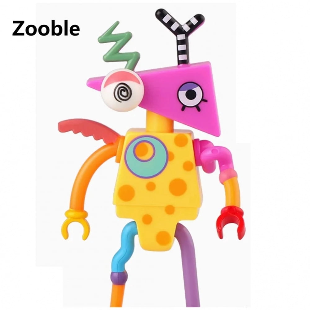 Gangle Figure New The Amazing Digital Circus Set Building Blocks Pomni Ragatha Gangle ...