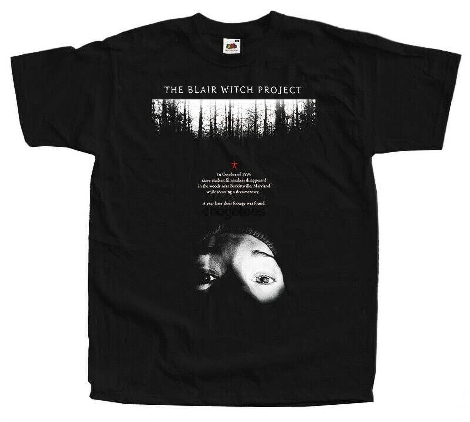 New The Blair Witch Project T shirt TEE 1999 horror film black v4